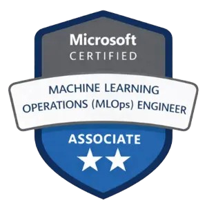 Microsoft Certified Machine Learning Operations Engineer Associate badge